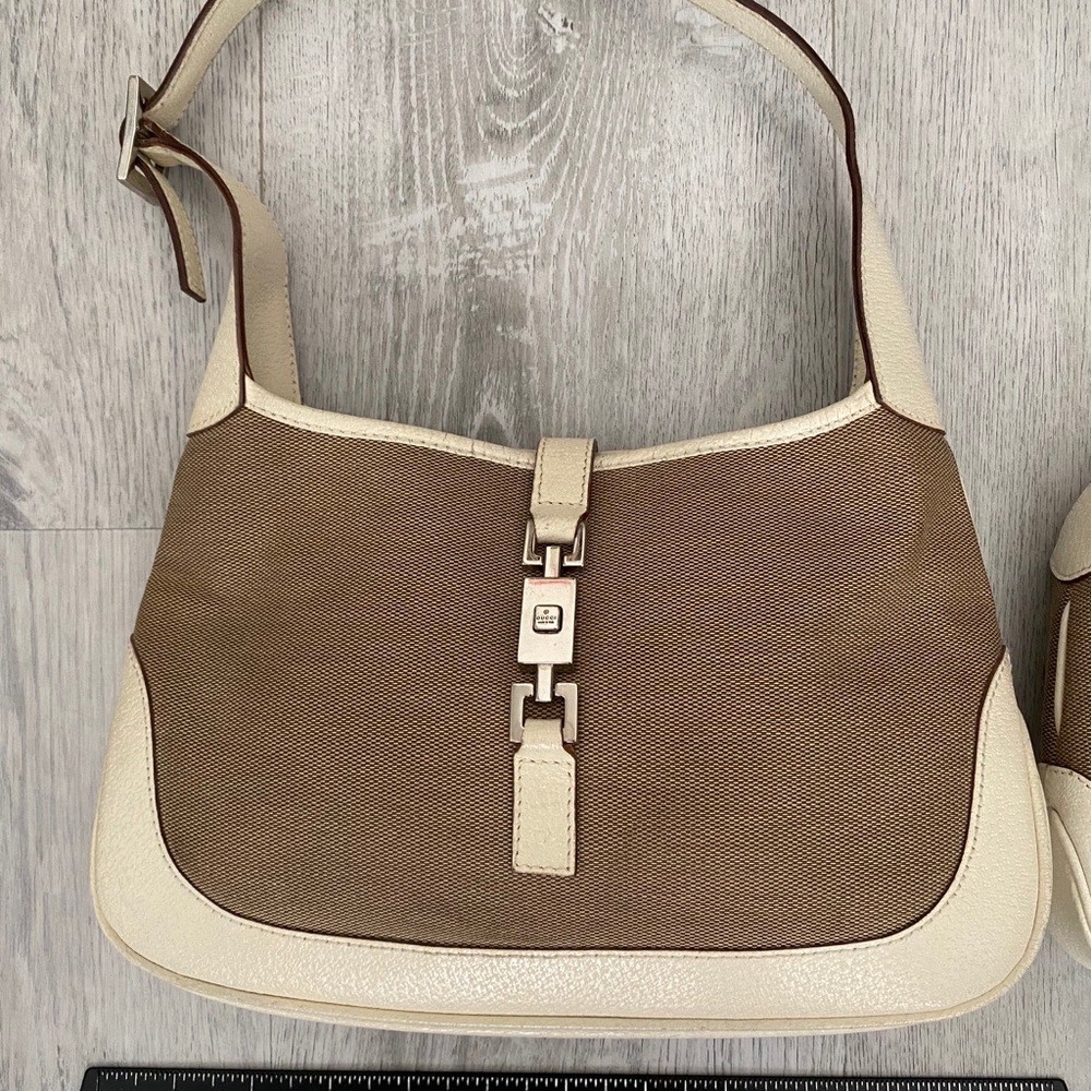 Vintage Gucci Jackie O handbags. Sold as pair
